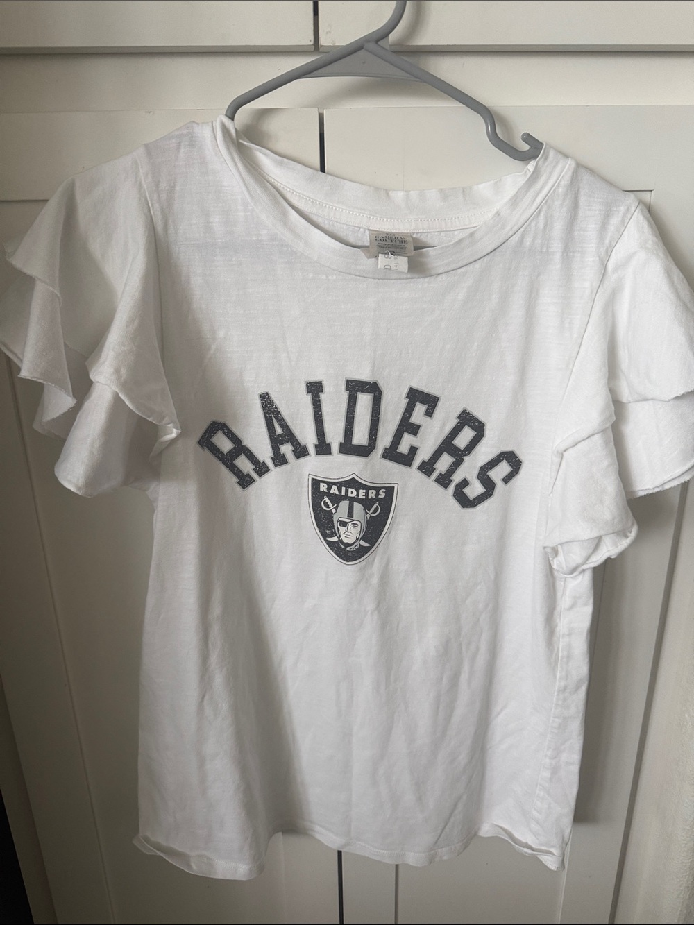 Ameda White Graphic Fashion Tee